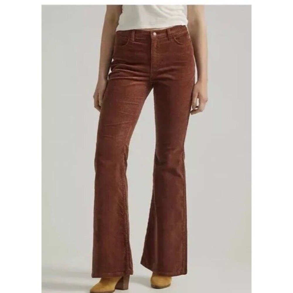 WRANGLER® WOMEN'S CORDUROY HIGH RISE FIERCE FLARE JEAN ,14x34